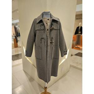 [SOUP] 후드 탈부착  토글단추 모직코트 (SBBHC85)