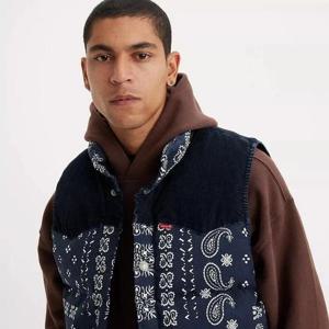 [리바이스]남성 웨스턴 슈퍼 푸퍼 베스트(A5634-0001)_DG