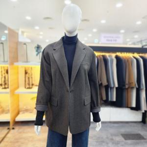 [쉬즈미스]울 헤링본 싱글 원버튼 자켓 SWWJKO42040