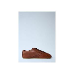 25 FW 드리스반노튼 여성 스웨이드 트리밍 스니커즈 dvn0262032tan