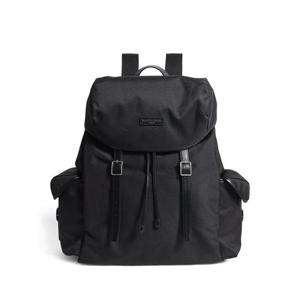 우영미 블랙 코듀라 백팩 W251BA01631B