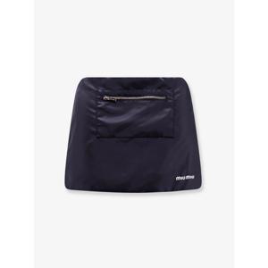 [MIU MIU] 라프리마 여성 스커트 리사이클드 material 미니 MG2583SOOO 181AF0008 BLEU /12