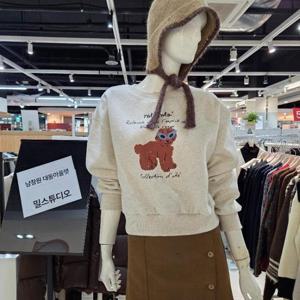 밀스튜디오 DP02 기모크롭 로라 맨투맨티 LRBTSB100