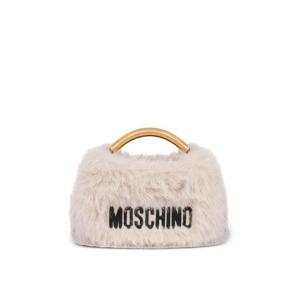 모스키노 로고 자수 토트 백 MC4238PP0NOX9