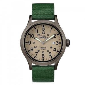 타이멕스 익스페디션 쿼츠 베이지 다이알 시계 TW4B06800