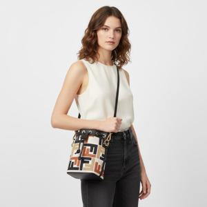 클리어런스펜디 로고 몬트레조 미니 버킷백 8BS010 ARC3 F1OQ6