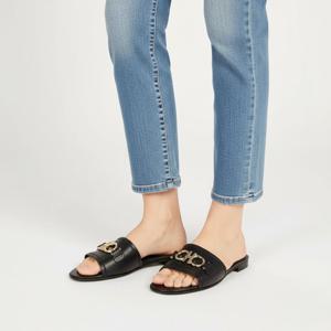 살바토레 페라가모 클리어런스페라가모 더블간치니 슬라이드 샌들 RHODES 0730192