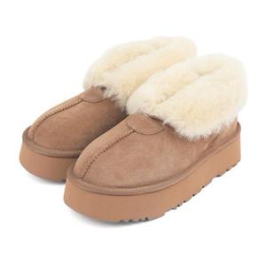 [토박스] (230-255mm) 오즈어그웨어 어덜트 아드리안 앵클 플랫폼 양털부츠 브라운OZWCE4TAAP11BRO