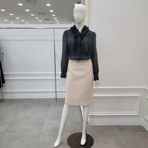 [미니멈]심플 H라인 스커트 (MYCAWS8170 CR)_IC