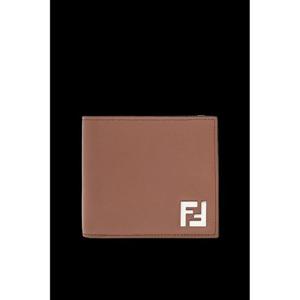 Fendi 레더 앤 Ff Canvas Compact Bi 폴드 왈렛 7M0356AFF2F1SCD TP565318963
