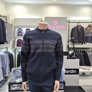 [피에르가르뎅]변형 페어아일 가디건 PQKC3361-38