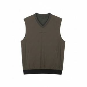 M 풋조이골프나시 NQC FMJMW1405-KHAKI KR 25SS Woven Vest PO
