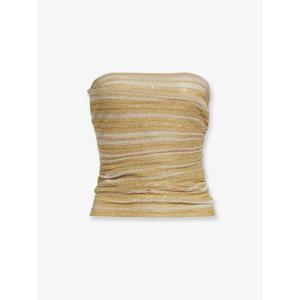 [MISSONI] 라프리마 여성 티셔츠 앤 탑 비스코스 블렌드 DS26SK02 BK01GHS01KN 골드 TONES /12