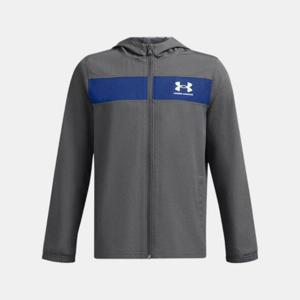 언더아머키즈바람막이 GQT 1370183-025 보이즈 UA 스포츠스타일 윈드브레이커
