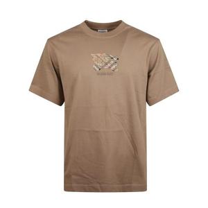 버버리 반팔 티셔츠 8116168 A3324 Brown