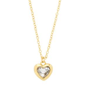 코치 헤일로 하트 여성 목걸이 422735 GLD 111