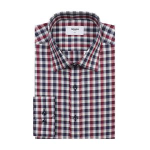 [레노마(셔츠)]레노마셔츠 긴팔 멀티깅엄체크  슬림핏 RNFSL0-134-RD