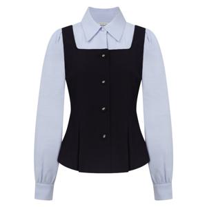 [TAG 215000원][케네스레이디] 클로이 레이어드 블라우스 EVWBLQB890