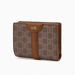 [닥스핸드백] 세인트바넷 브라운 DD패턴 반지갑DCWA6E803W2