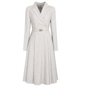 [제이제이 지고트]피크트 라펠 플레어 원피스GR2A0OP801