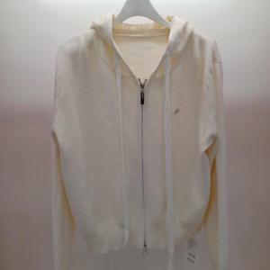 Latium HC06 봄느낌 잔세로골 이중집업 투웨이 후드 니트 가디건 T2613cd10I