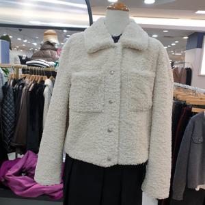 [SI][행복한백화점][SI]카라넥 양털 숏자켓   SLJZZ8115