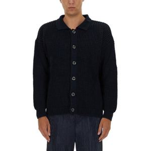 패밀리 퍼스트 버튼 프론트 폴로 가디건 SWF2410 DARKBLUE