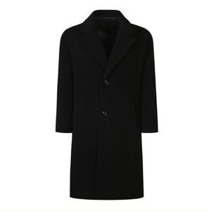 [지이크]F/W 블랙 체스터 필드 롱코트 PHH0060