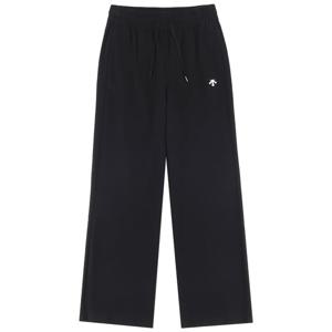 데상트 여성 와플지 와이드핏 니트 팬츠 SQ122PFP21BLK