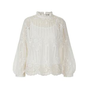 [포커스][2SET]레이스 볼륨소매 블라우스 PBBF6S1BL5101