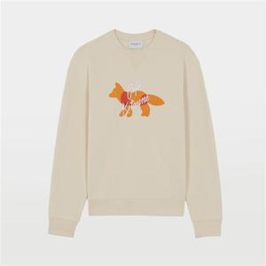 메종키츠네 로고 남녀공용 스웨트셔츠 SPCKU00303 P203