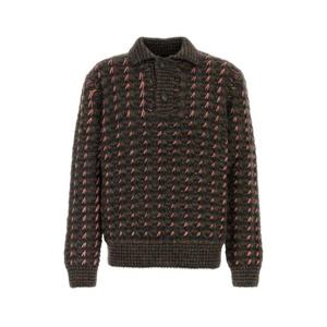 25FW Canali 멀티 컬러 alpaca blend 폴로 셔츠 C1147MK02367501 TP570304016