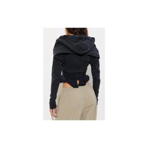 발렌시아가 러플 크롭 후드티 858128TTVN3 1041 TP970775415