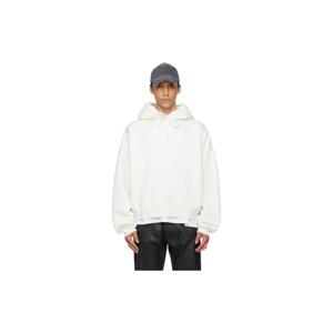 26 SS 아크네 남성 화이트 로고 플리스 후드티 261129M202011