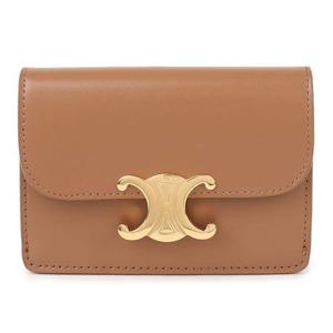 (명품) 셀린느 트리옹프 플랩 카드 지갑 10I583