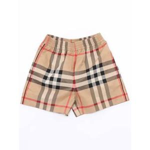 (명품) 버버리 체크 코튼 반바지 쇼츠 8071091