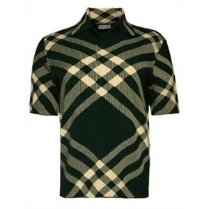 (명품) 버버리 체커드 폴로 티셔츠 체크 8083111