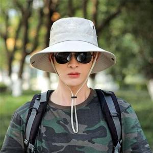 밀집모자 사파리 HAT44 썬캡 남성벙거지 4컬러