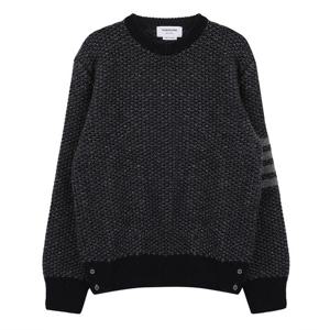 (명품) 톰브라운 사선 모헤어 니트 MKA541AY10