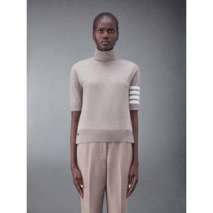 (명품) 톰브라운 파인 메리노 4바 릴랙스드 숏 슬리브