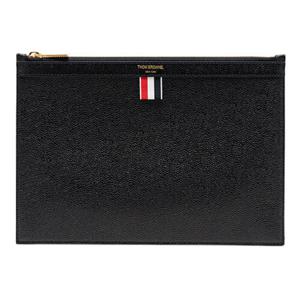 (명품) 톰브라운 RWB 탭 페블 그레인 클러치 스몰