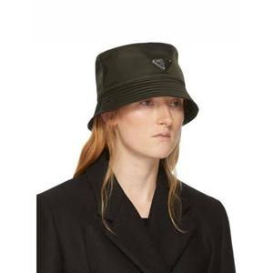 (명품) 프라다 리나일론 삼각로고 버킷햇 2HC137