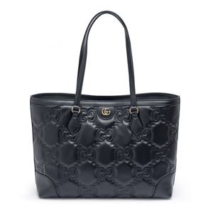 (명품) 구찌 GG 마틀라세 레더 미디엄 토트백 631