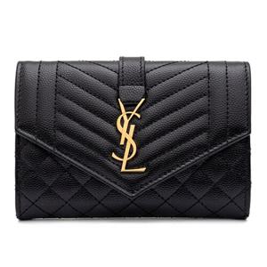 (명품) 생로랑 모노그램 플랩 카드지갑 651026 B