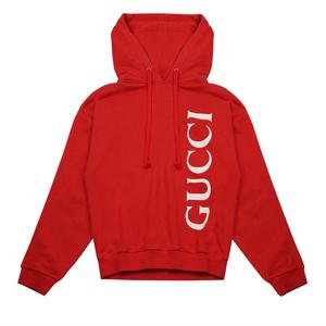 (명품) 구찌 로고 프린트 후드티 604974 XJB1