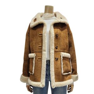 [반에이크]리버시블 하이넥 무스탕 VB5ZHCM301Z