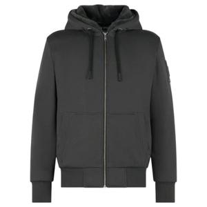 무스너클 남성 클래식 버니 3 퍼 후드 집업 누빔 자켓 M32MS600 1803-CEMENT