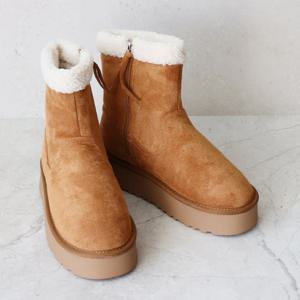 모아나 컴포트 쿠션 따뜻한 기모 안감 키높이 어그부츠 5CM BD-AW5050