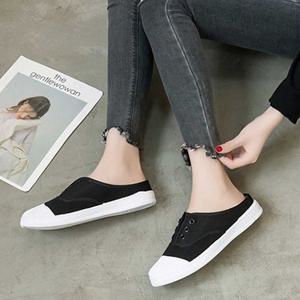 캔버스 블로퍼 뮬스니커즈 여름 운동화 스니커즈