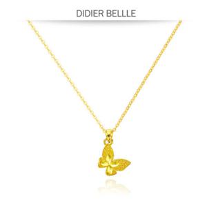 디디에벨라 한돈 순금 황금나비 목걸이 3.75g